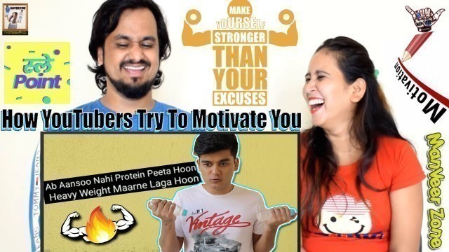 'How YouTubers Try To Motivate You || @SlayyPointOfficial || Indian Reaction By @ManVeerZone'