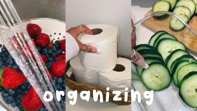 'a dose of motivation to clean / organize your house! tiktok'