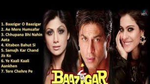 'Baazigar Movie All Songs||Shahrukh Khan & Kajol & Shilpa Shetti||Long Time Songs||'