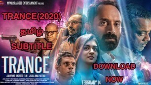 'Trance(2020) Malayalam Movie Tamil Subtitle | How to Download Full Tutorial Video'
