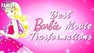 'BARBIE | Top 10 Transformations in Barbie Movies - Which one is your favorite?'