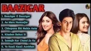 'Baazigar Movie All Songs~Shahrukh Khan~Kajol~Shilpa Shetti~Musical Club'