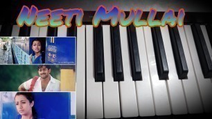 'Neeti Mullai Song on Keyboard l Varsham Movie Songs l Prabhas Songs l Trisha Songs l DSP Songs l Bgm'