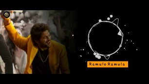 'Ramulo Ramula BGM Phone Ringtone Download 2020 | Ft. South Movie | Ringtones Makers |'