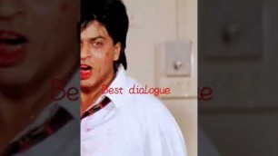 'Best dialogue|baazigar movie#sarukkhan'