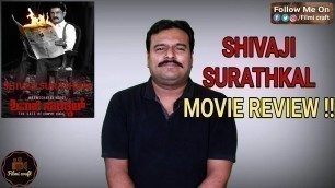 'Shivaji Surathkal Kannada Movie Review in Tamil by Filmi craft Arun | Ramesh Aravind'