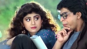 'Kitaben Bahut Si Padhi Hongi Tumne l Baazigar Movie Songs l Evergreen Hindi Gaane l Shahrukh Khan'