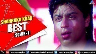 'Shahrukh Khan Best Scene 1 | Baazigar | Shilpa Shetty | Kajol | Hindi Movies'