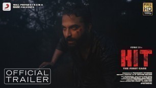 'HIT Movie Trailer (Telugu) | Vishwak Sen | Ruhani Sharma | Nani | Sailesh Kolanu'