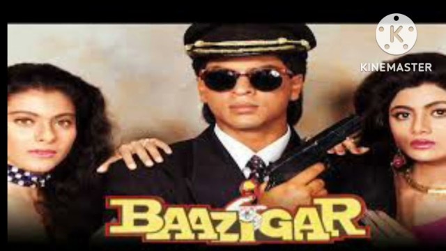 'Snog yeh kaali kaali Aankhen)Hindi movie Baazigar (1993) Shah Rukh Khan Kajol Shilpa Shetty'