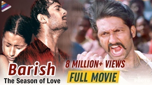 'Prabhas Varsham Full Movie In Hindi | Prabhas Blockbuster Hindi Dubbed Movie | Barish Full Movie'