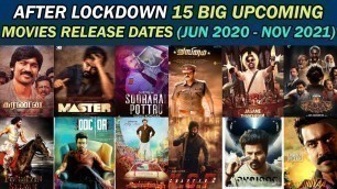'15 BIG Upcoming Tamil Movies Release Dates | Jun 2020 To Nov 2021 | Kollywood News | Trendswood Tv'