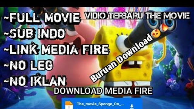 'Cara Download Film Spongebob:Sponge On The Run 2020 Full Movie || Sub Indo'
