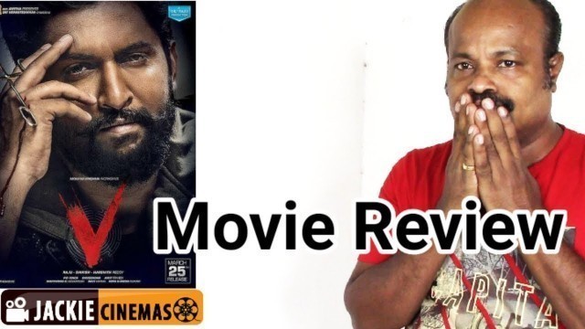 'V 2020 Telugu Movie Review In Tamil By #Jackisekar | Nani | Aditi Rao Hydari | #AmazonPrime'