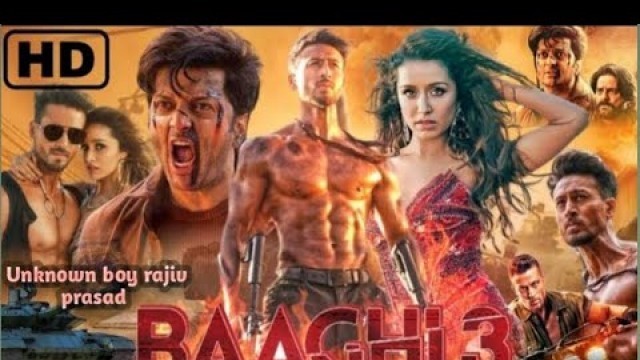 'Baaghi 3 Full movie । Tiger shroff । Saradha Kapoor । Ritesh Deshmukh । Facts & Story'