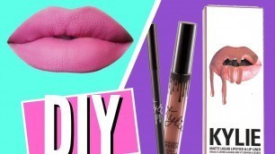 'DIY Kylie Jenner Lip kit Di Dupe | pastella28'