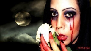 'Easy Bloody Mary Halloween Makeup Tutorial'