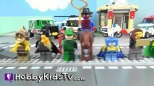 'Lego MiniFig Monday 10 + Batman! HobbyKidsTV'