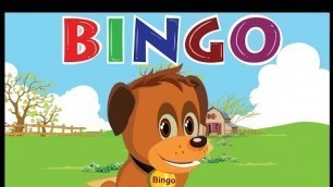 'My Dog\'s name is Bingo | Bingo Dog Song | Nursery Rhymes for babies | The Cartoon Corner'