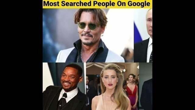 'most searched people on Google by 5g facts|amezing facts| funny video #shorts'