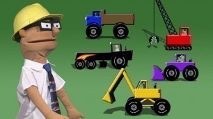 'Chris Cross Construction - Construction Video For Kids'
