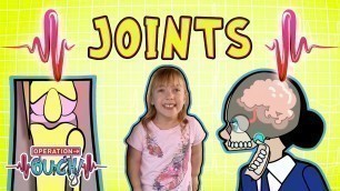 'Science for kids | Body Parts - Joints & Skeletal System | Experiments for kids | Operation Ouch'