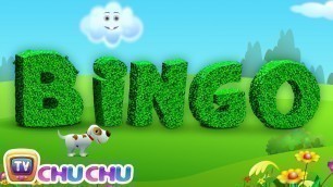 'BINGO Dog Song - Nursery Rhyme With Lyrics - Cartoon Animation Rhymes & Songs for Children'