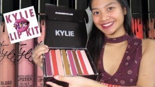 'SWATCHES: DUPE Kylie Lip Kits || Laureen Yabis'