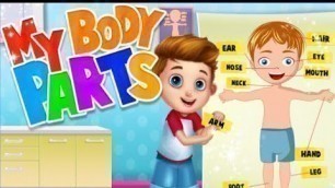 'My Body Parts Human Body Parts Learning for Kids / Learn the Names of Body Parts / Puzzle Game'