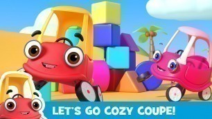 'Clubhouse Construction at the Beach | Kids Videos | Cozy Coupe - Cartoons for Kids'