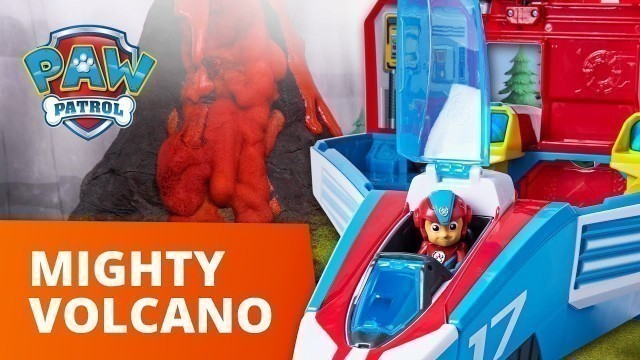'PAW Patrol - Copycat’s Mighty Volcano Toy Pretend Play Rescue For Kids'