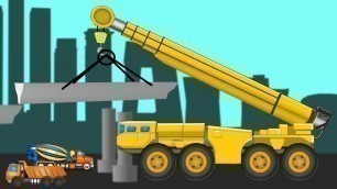 'Giant Crane | Formation And Uses | Videos For Kids'