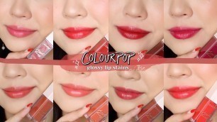 'COLOURPOP GLOSSY LIP STAINS 