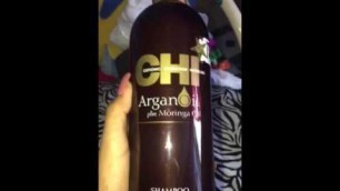 'Chi Argan oil shampoo review'