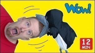 'Body Parts + MORE Head Shoulders and Knees for Kids | Steve and Maggie | Speaking Wow English TV'