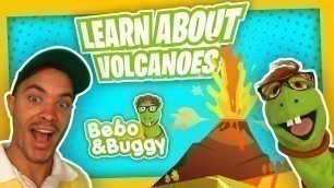 'Volcano For Kids | Earth Science for toddlers with Bebo and Buggy'