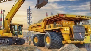 'heavy construction dump truck videos | gaming videos kids toys'