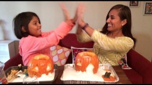 'Halloween Pumpkin Volcano - Science Experiment for Kids!'
