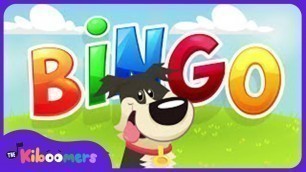 'Bingo Lyric Video - The Kiboomers Preschool Songs & Nursery Rhymes About Pets'