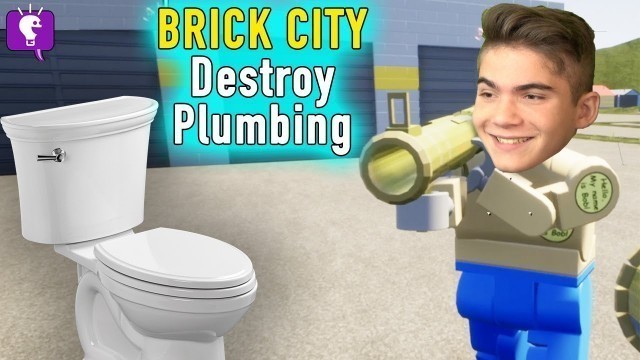 'Brick City Destroy Plumbing on HobbyFamilyTV'