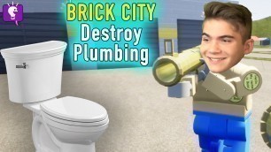 'Brick City Destroy Plumbing on HobbyFamilyTV'