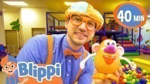 'Blippi Learns about Body Parts! | BEST OF BLIPPI TOYS | Educational Videos for Kids'
