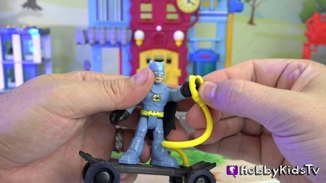 'Super Dogs Imaginext Fun! Ace Krypto Toy Review by HobbyKidsTV'