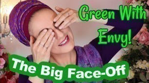'FACE OFF CHALLENGE with Nikki & Jessica | Lucky Bunny Cosmetics | Envy Palette'