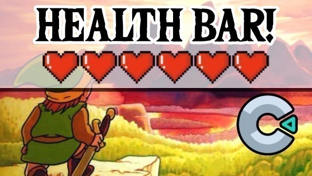 'Add a Zelda Style Health Bar in Construct 3!'