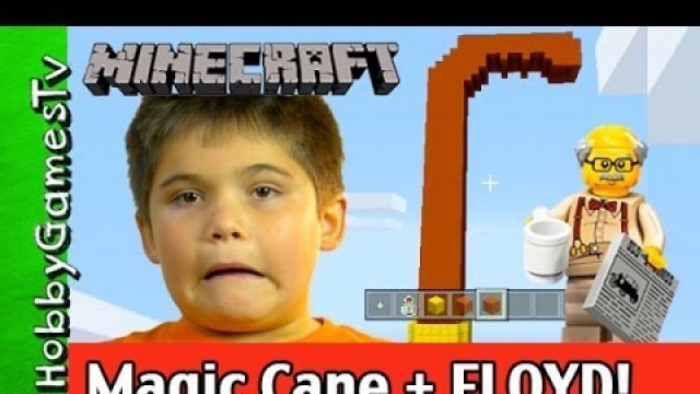 'Minecraft Build, Lego Floyd Makes His Cane! by HobbyGamesTV'