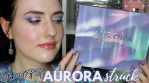 'NEW ColourPop AURORA STRUCK Mega Palette + Collection | Swatches, Comparisons, Tutorial + Review'