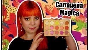 'Nomad Cosmetics Cartagena Magica palette, 2 looks and review!'