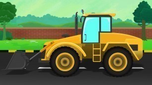 'Bulldozer | Formation and Uses | Construction Vehicles | Videos for Kids and Toddlers'