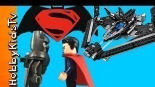 'BATMAN vs SUPERMAN Sky High Lego Build'